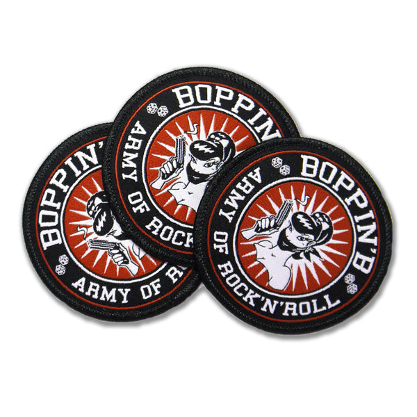 1012 Boppin' B Patch "Army of Rock n Roll"