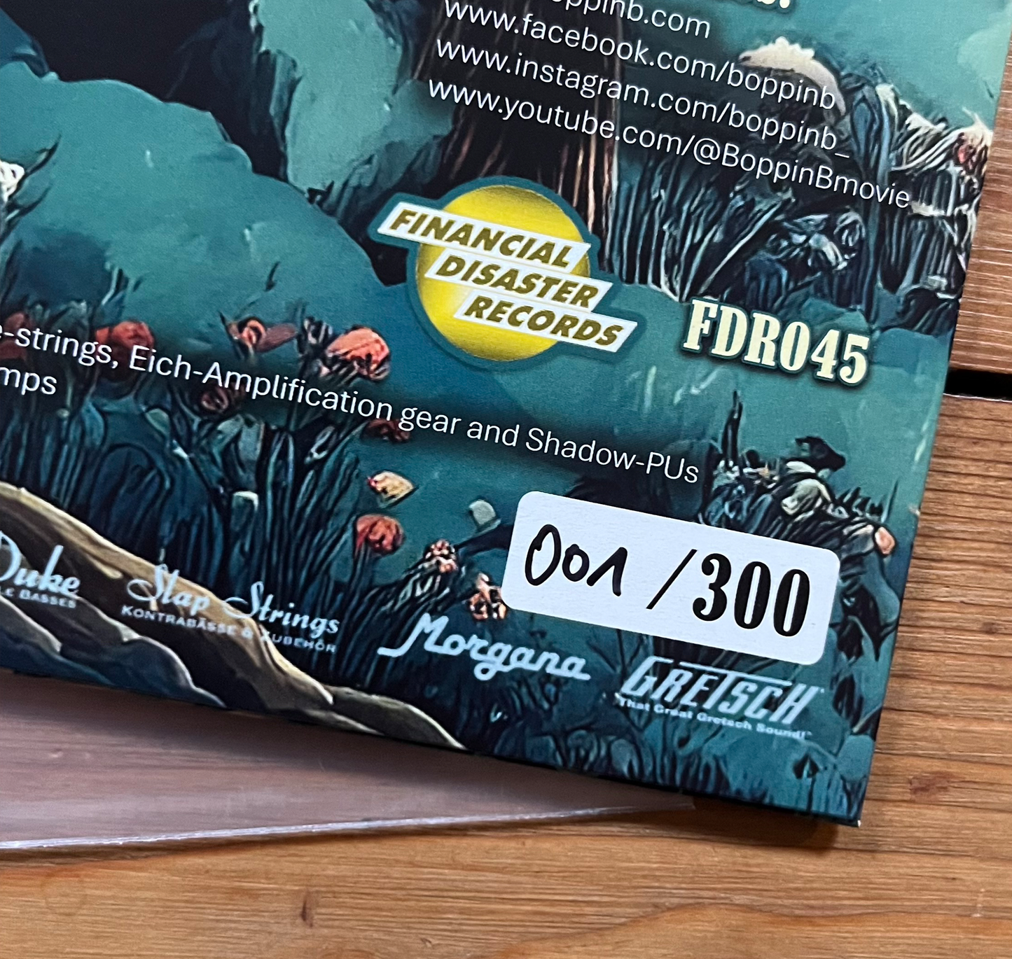 1001-1 LIMITIERTE 7" VINYL SINGLE