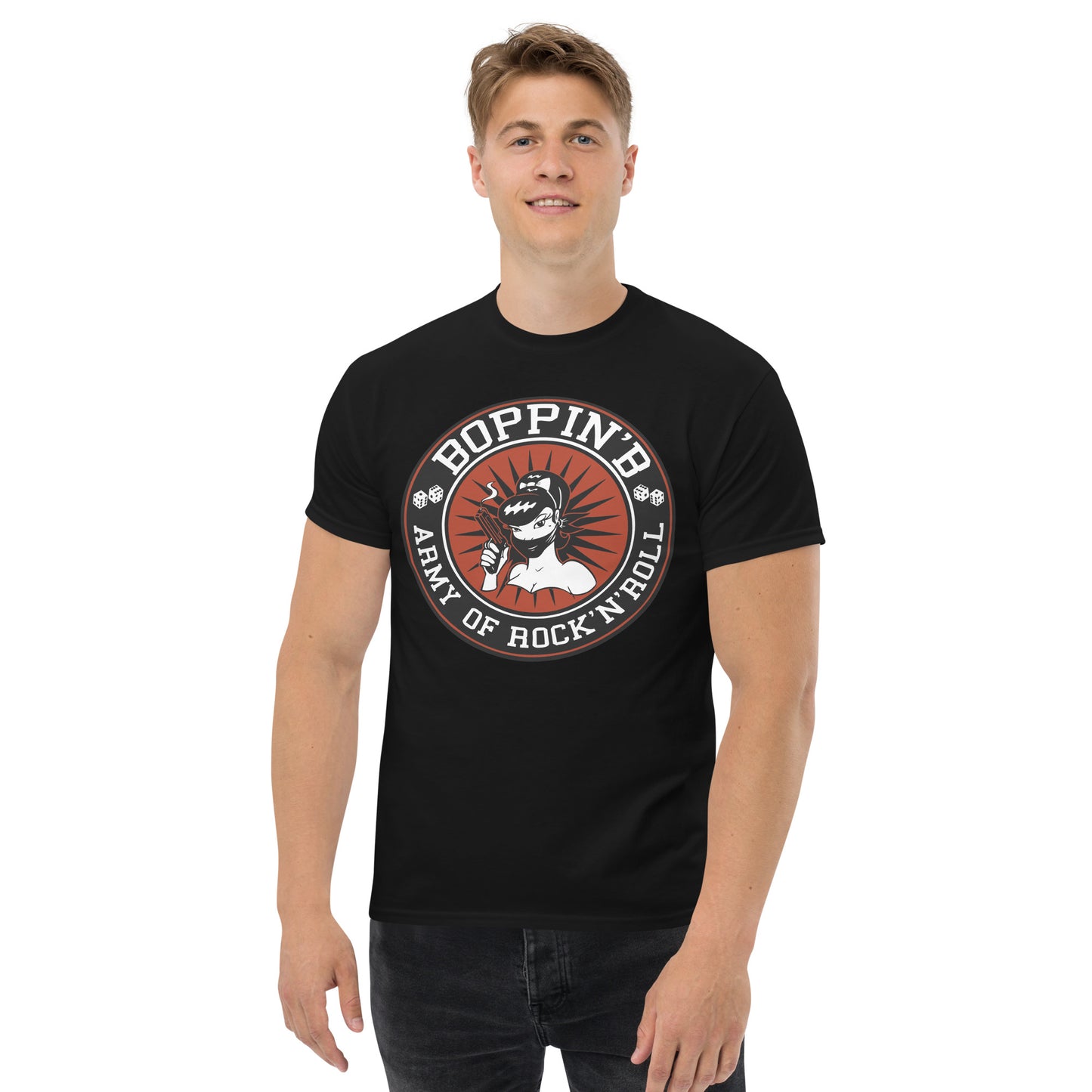 1002 Boppin' B Shirt "Boppina" Männer
