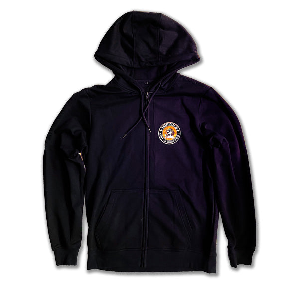 1007 Boppin' B Hoodie-Zipper "Army of Rock n Roll" UNI
